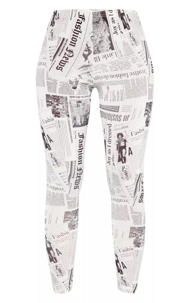 原创披上报纸印花,你就能轻松成为八卦头条的焦点