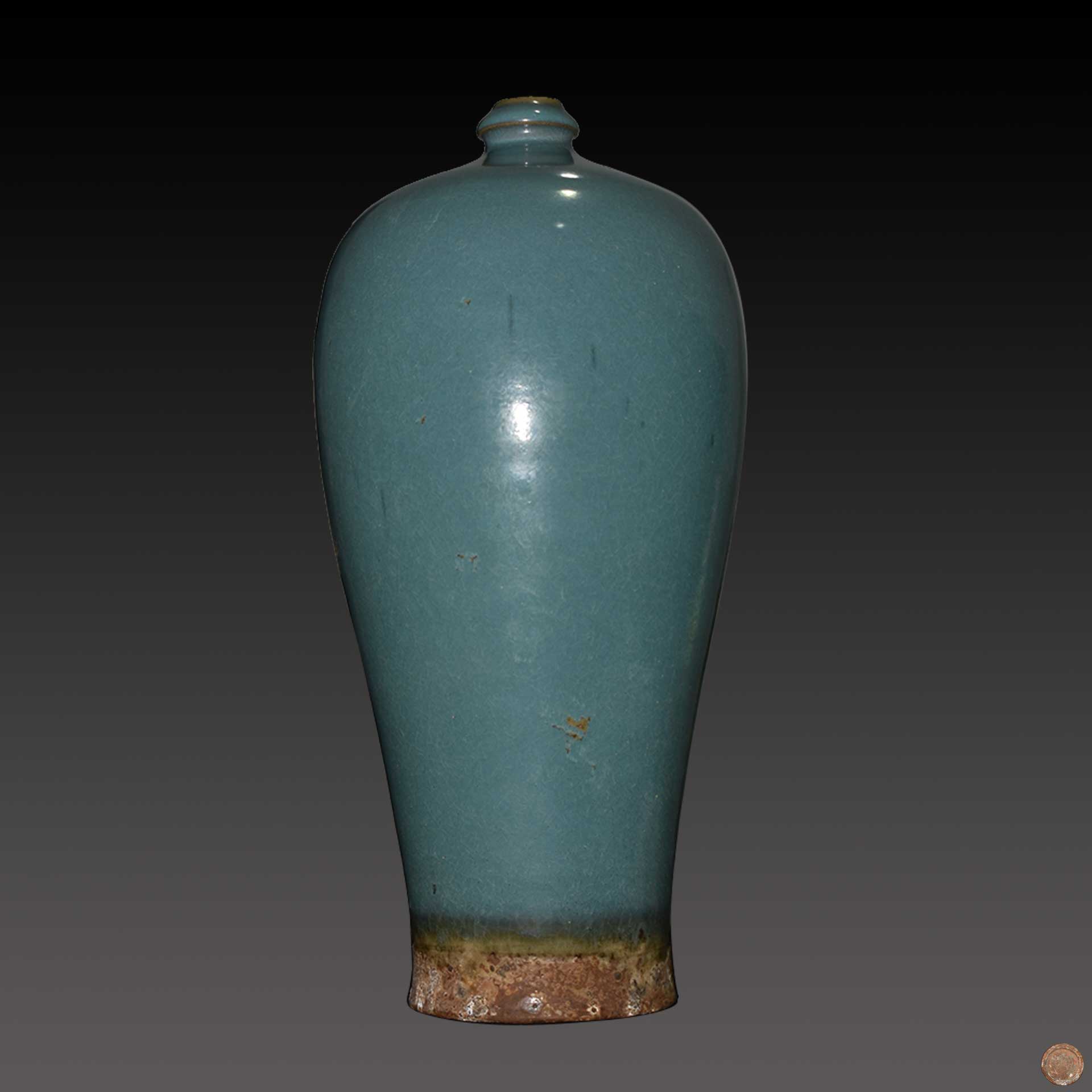 用之美 ▎钧窑青釉梅瓶