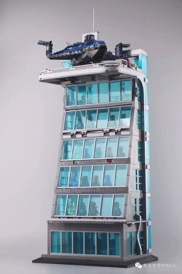 积木moc复仇者联盟大厦第一版
