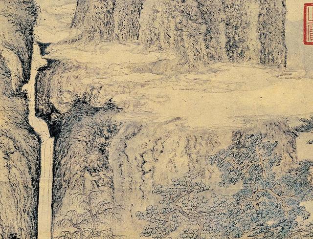 明,文徵明《绿荫草堂图》