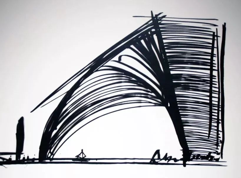 大师级建筑手稿长啥样颠覆你的想象