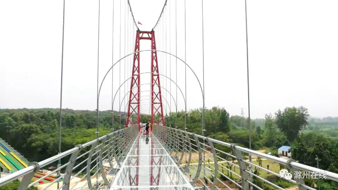 惊叹!滁州首座玻璃桥试运营