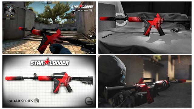 红星闪耀!csgo创意工坊皮肤之群星联赛系列皮肤