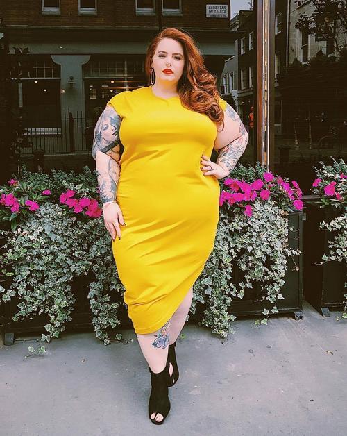 粉丝170万,体重270斤的大码模特被炮轰:你的身材一点都不健康_tess