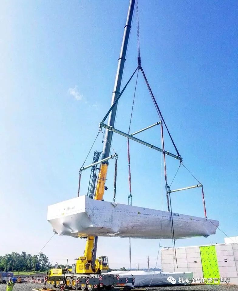 兼有吊具,索具和平衡梁的"绳艺"大全套吊装案例,观赏性最强与绳艺种