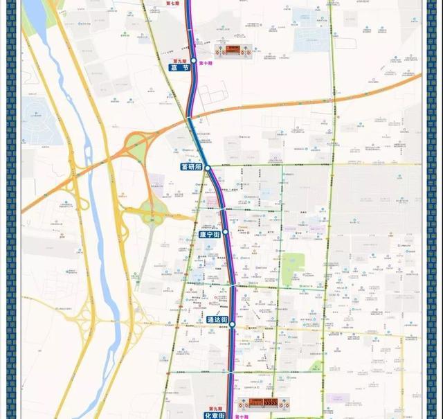 太原地鐵2號線全線主要站點道路恢復