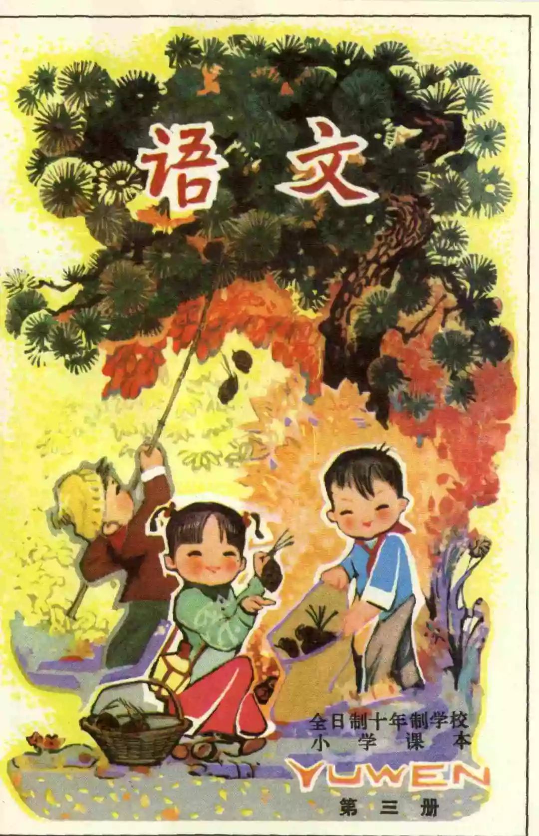 小时候的语文课本你还记得吗近70年来的语文书翻开都是回忆