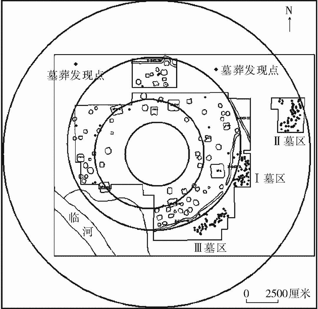 基于空间分析方法的姜寨史前聚落考古研究_遗址