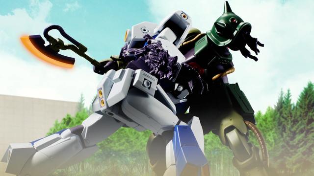 扎古的皇牌驾驶员都极具魅力假如你用方程式赛车跑赢超跑这没有什么