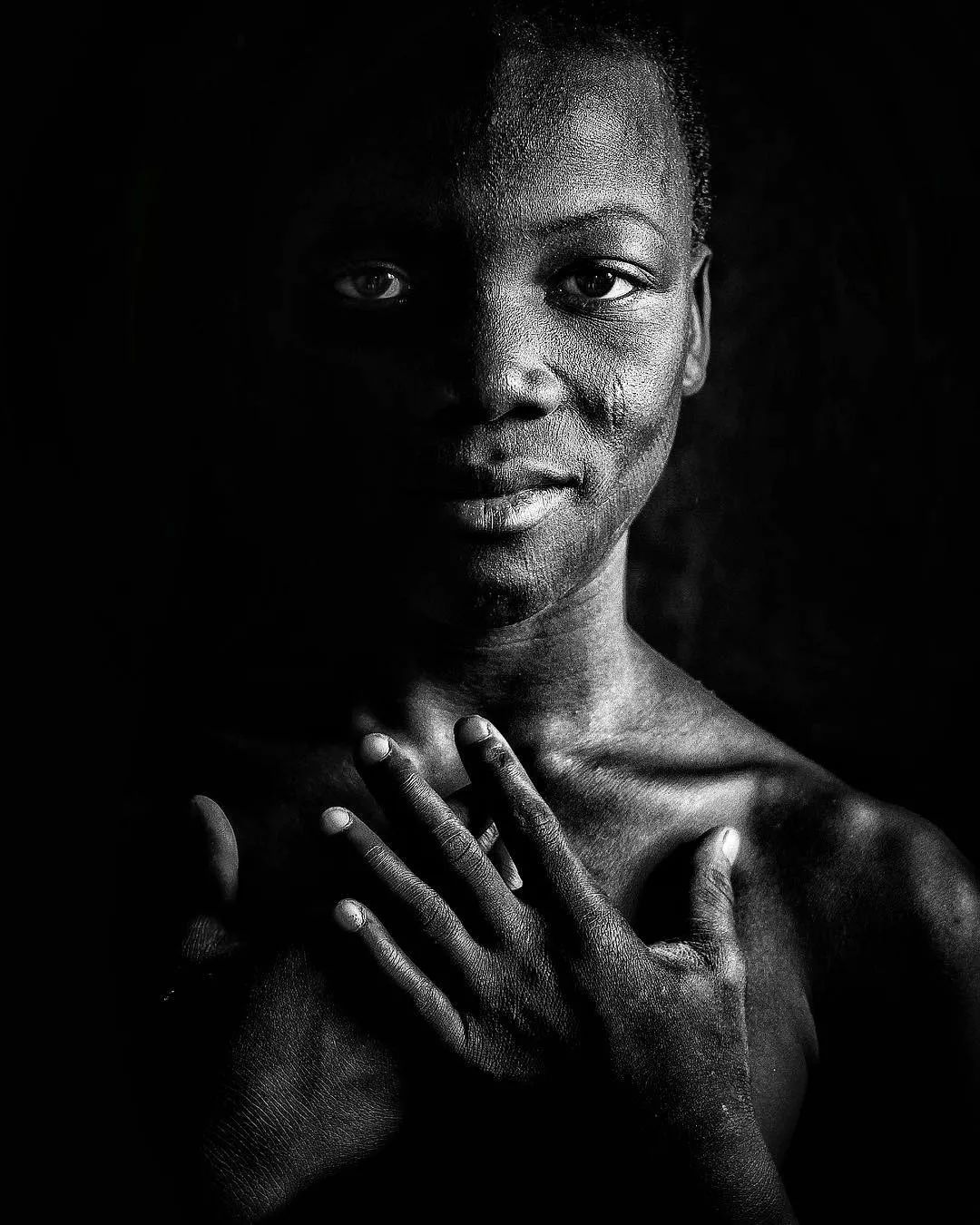 柒摄影品色一组国外摄影师的黑白纪实人像大片