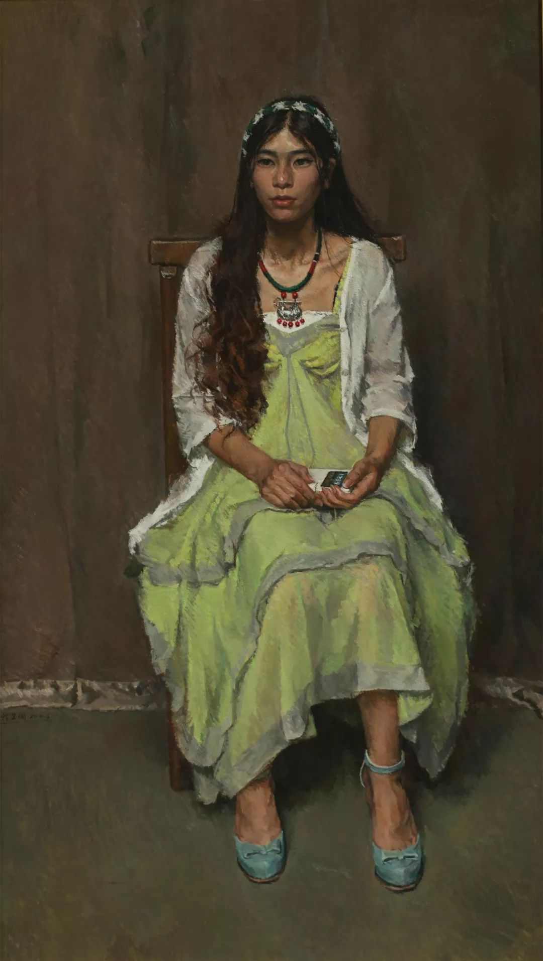 中国青年油画家我院程治国老师和他的光影人生