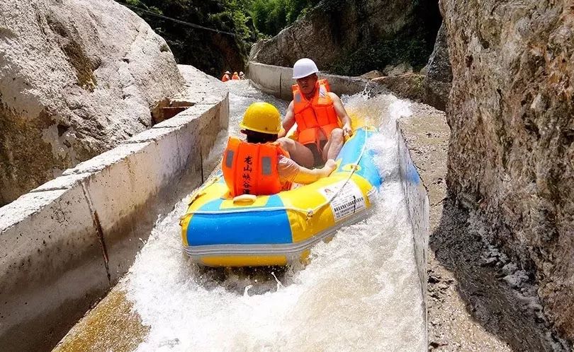 让你久等了邵阳人家门口的漂流龙山峡谷漂流即将开业
