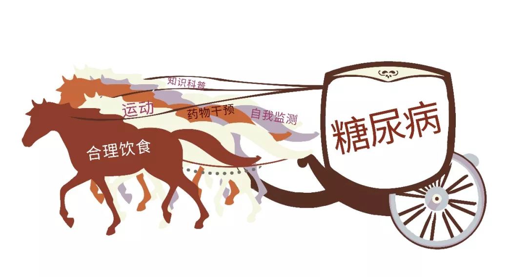 糖尿病治疗的"五驾马车"3,胎儿畸形2,流产与早产1,巨大儿发生率高达25