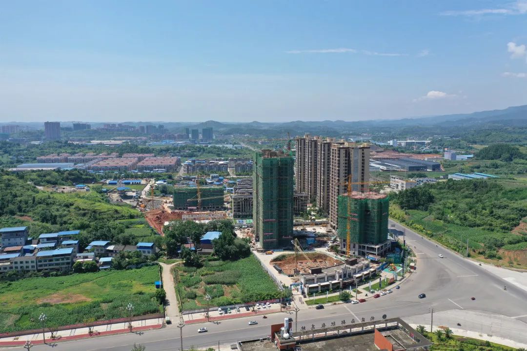 速度围观!中江7月在售楼盘工程进度新鲜出炉