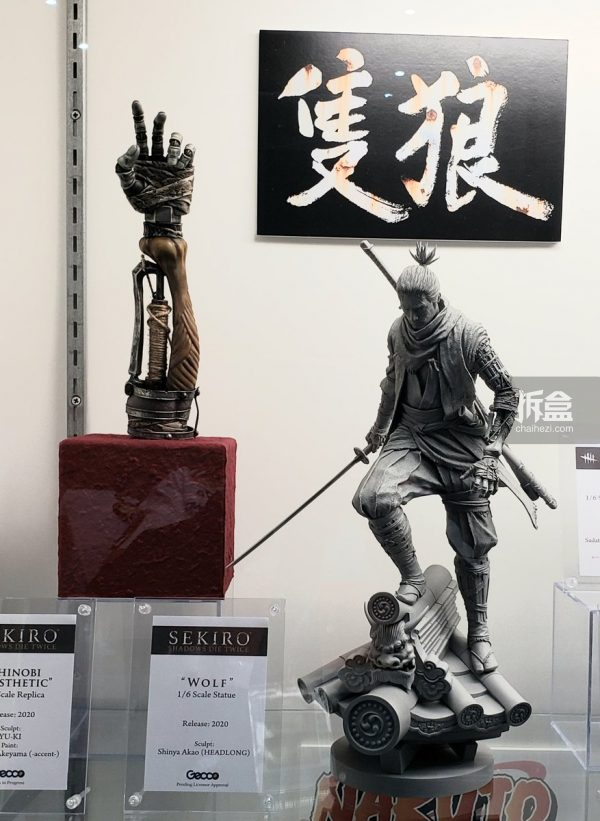 sdcc2019gecco只狼影逝二度16只狼雕像12义肢