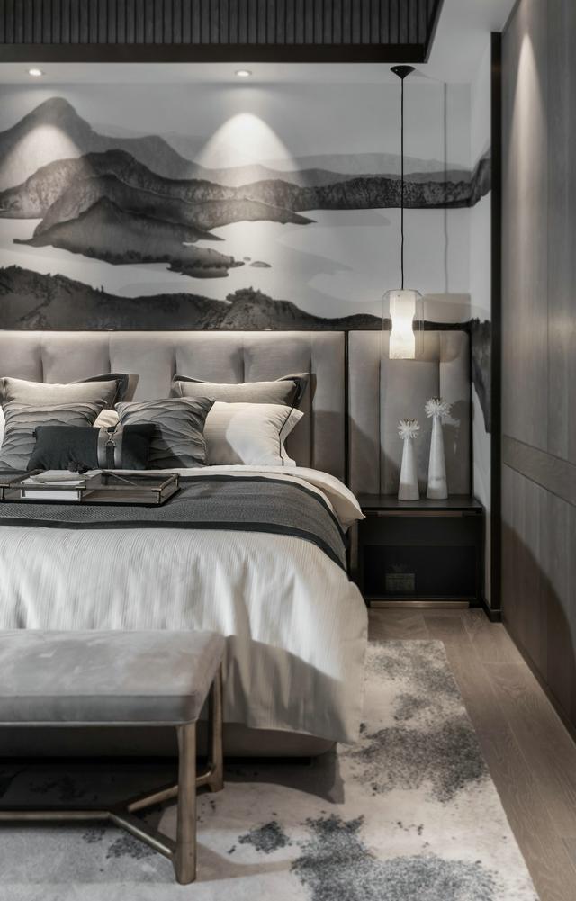 别墅设计新中式高级灰尽显高贵典雅