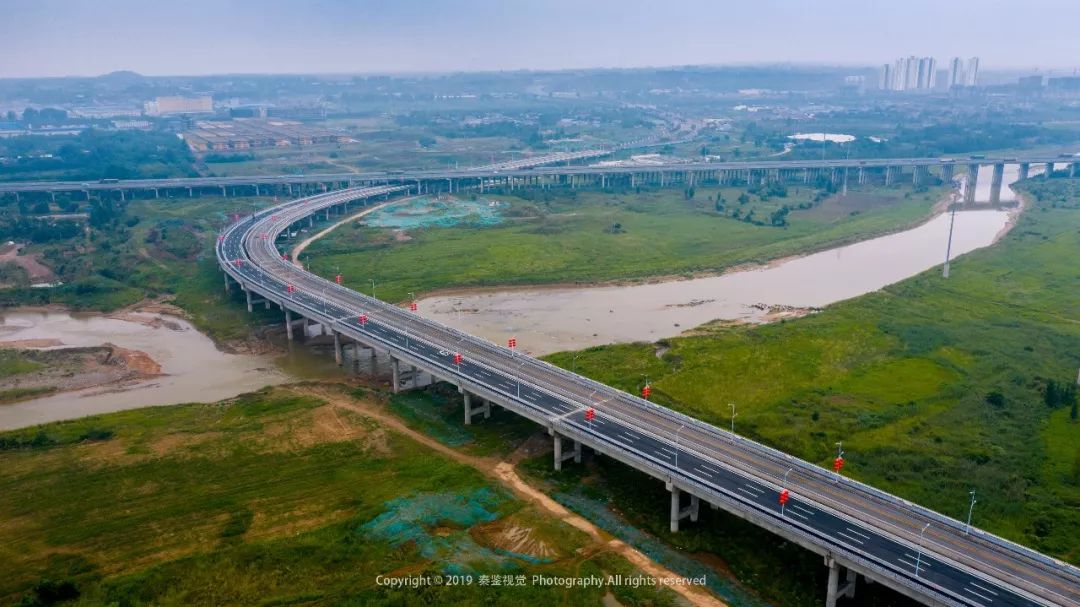 好消息泾河新城两桥一路今日通车