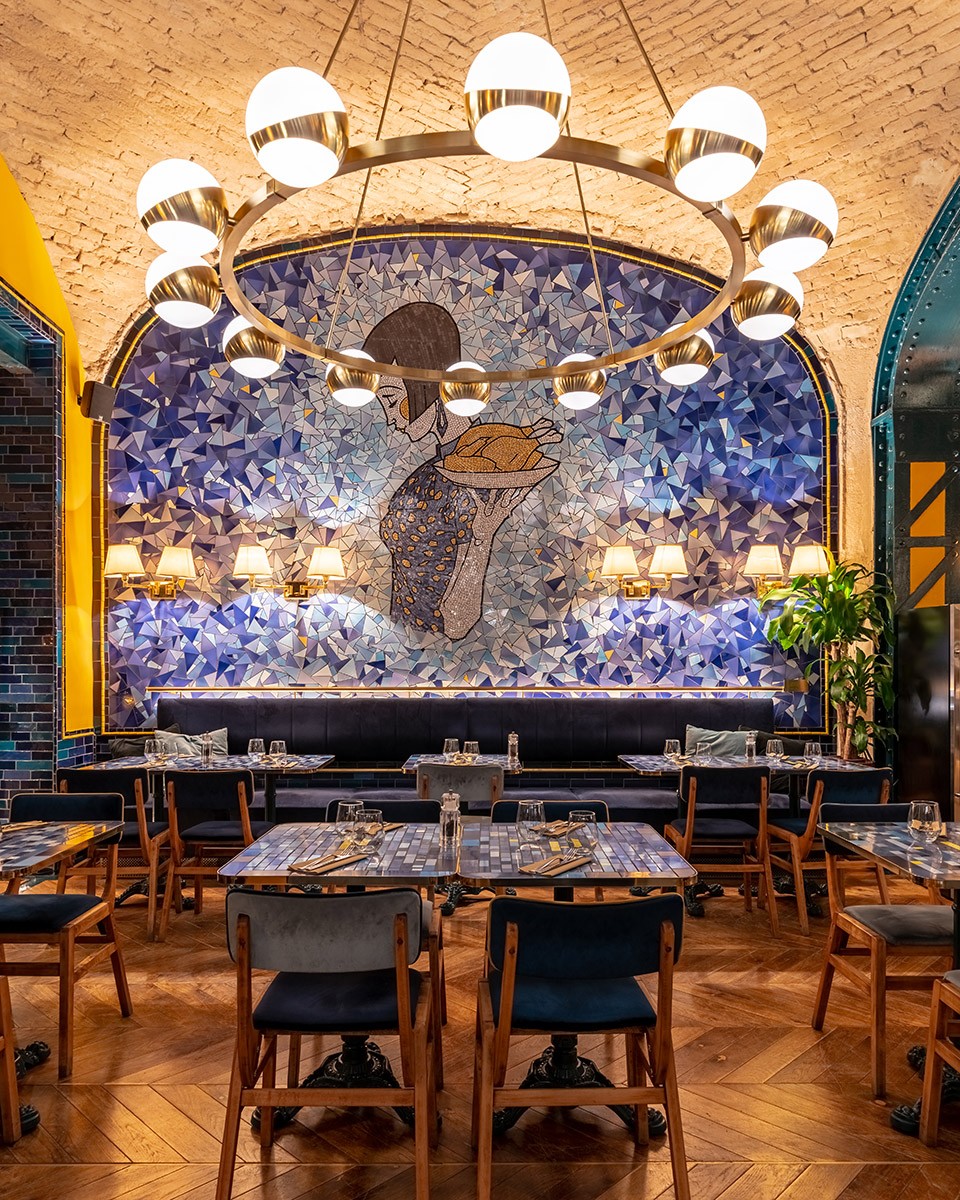 波西米亚风格的烧烤餐厅,布达佩斯hilda餐厅 | 81font-欧模网