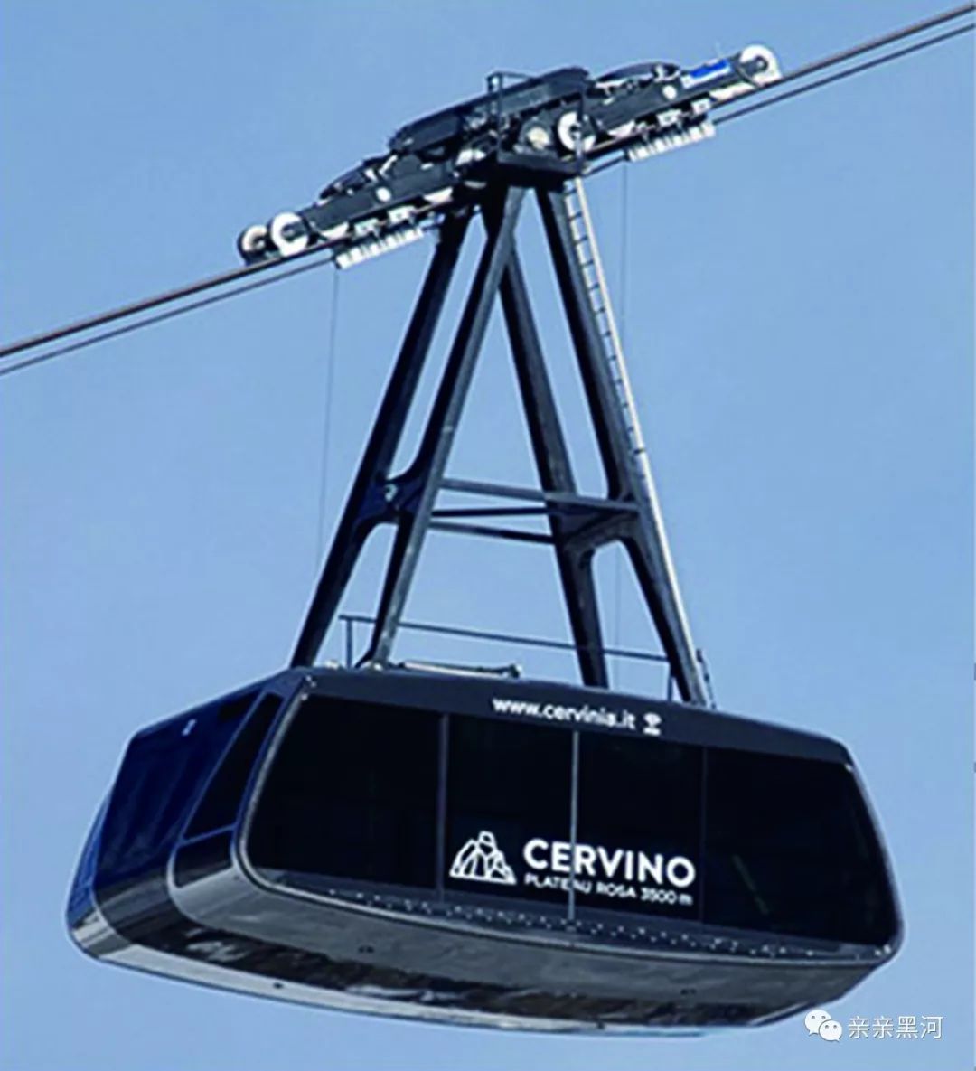 重磅世界第一条国际跨境黑河布市索道正式开工