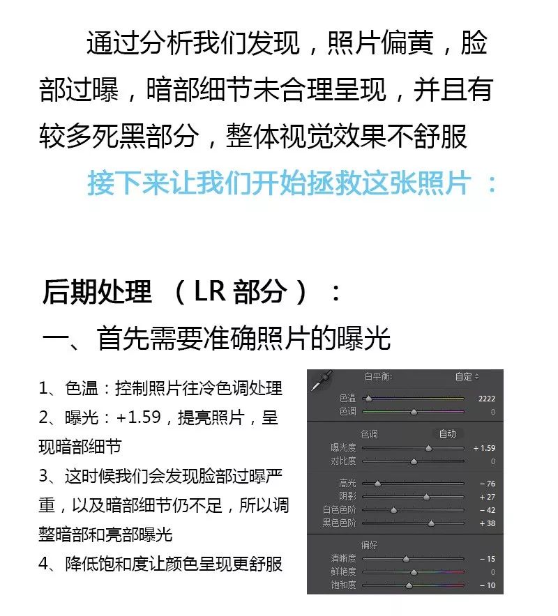 将夜间废片变成胶片风照片