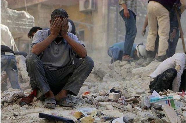 叙利亚战争图片惨状图片