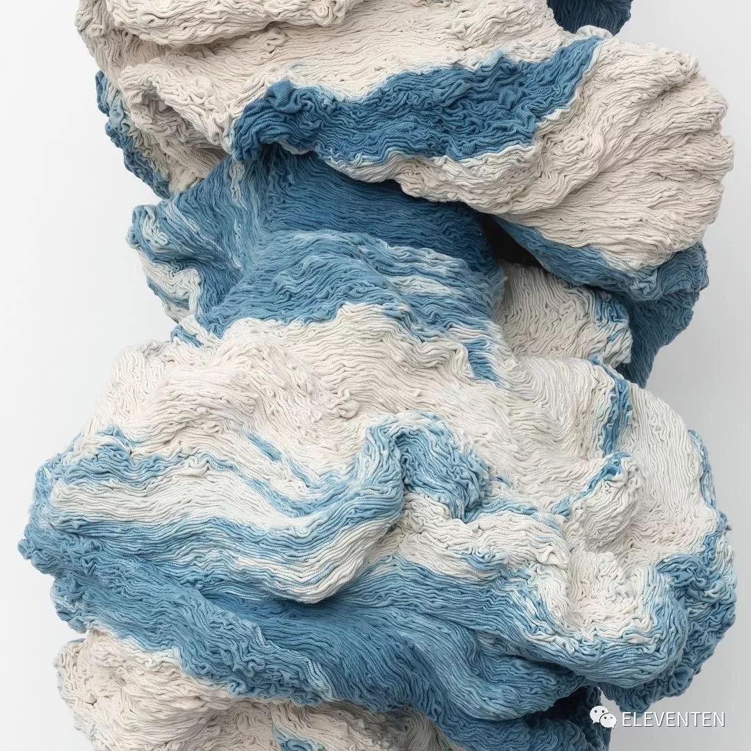 面料装置艺术家hannefriis探索材料与艺术之间的界限