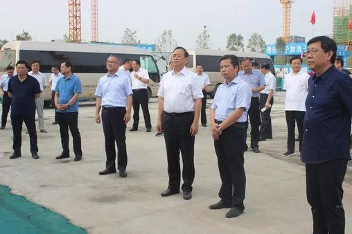 市委书记宋殿宇带队观摩我区重点 项目建设情况