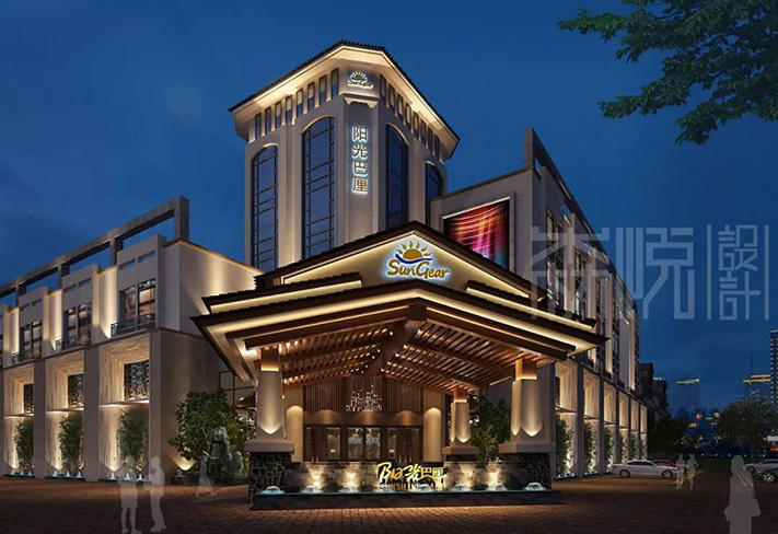 中山阳光巴厘养生水疗会所设计,项目面积9000m2,森悦设计师应用现代