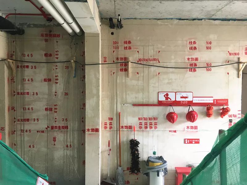 水电放线在水电施工前,全屋综合水电放样技术,不但可使水电管道合理