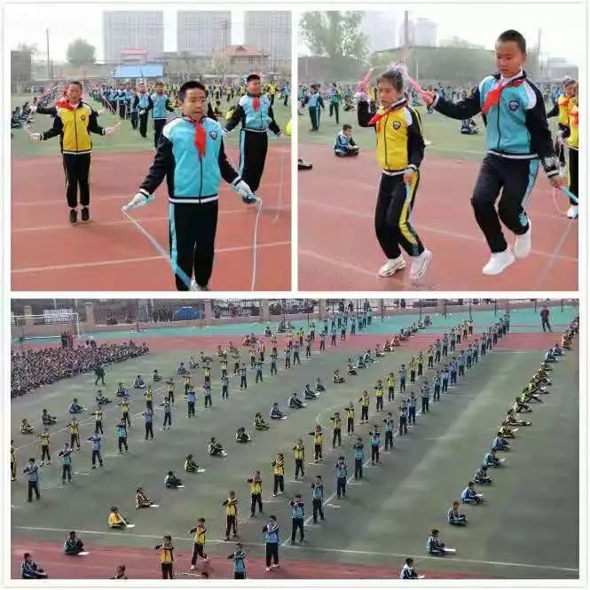 绳彩飞扬向阳奔跑爱民小学在全国跳绳大课间大赛中荣获二等奖