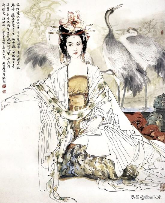 苏维贤古代仕女画图片