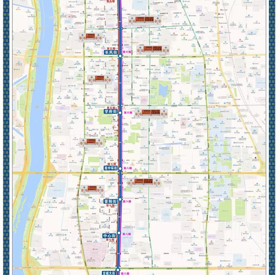 太原地铁路线图2号图片