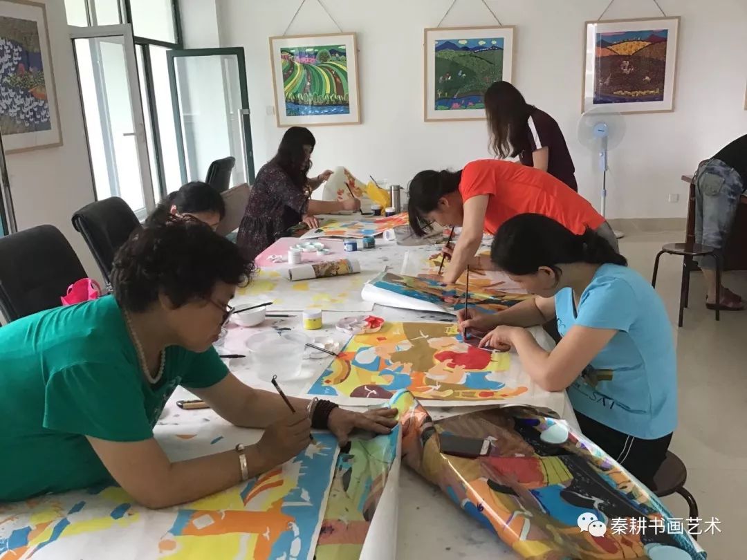 广阔天地日照农民画暑期公益培训班开班