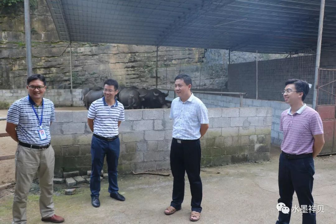 区委常委,组织部部长戚啸到祥贝乡极度贫困村调研