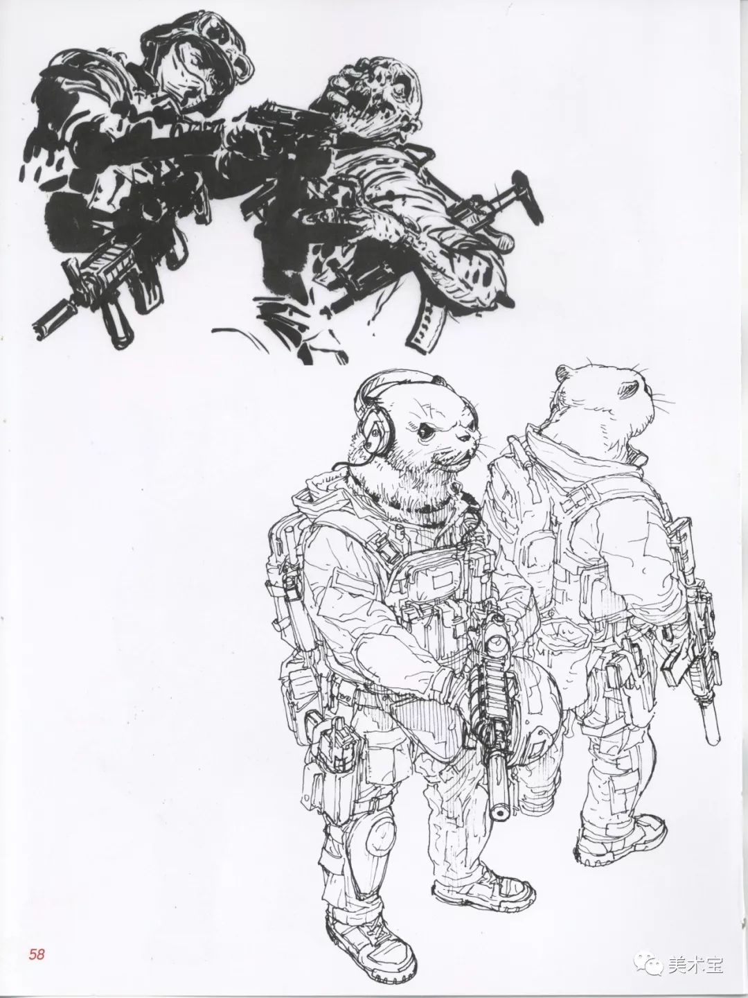 金政基我不只是人肉打印机看过这100张速写你就明白他为何这么说了