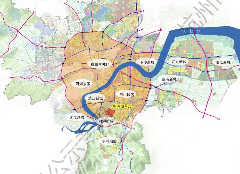 上,中湘湖单元控规草案发布,一起来看看