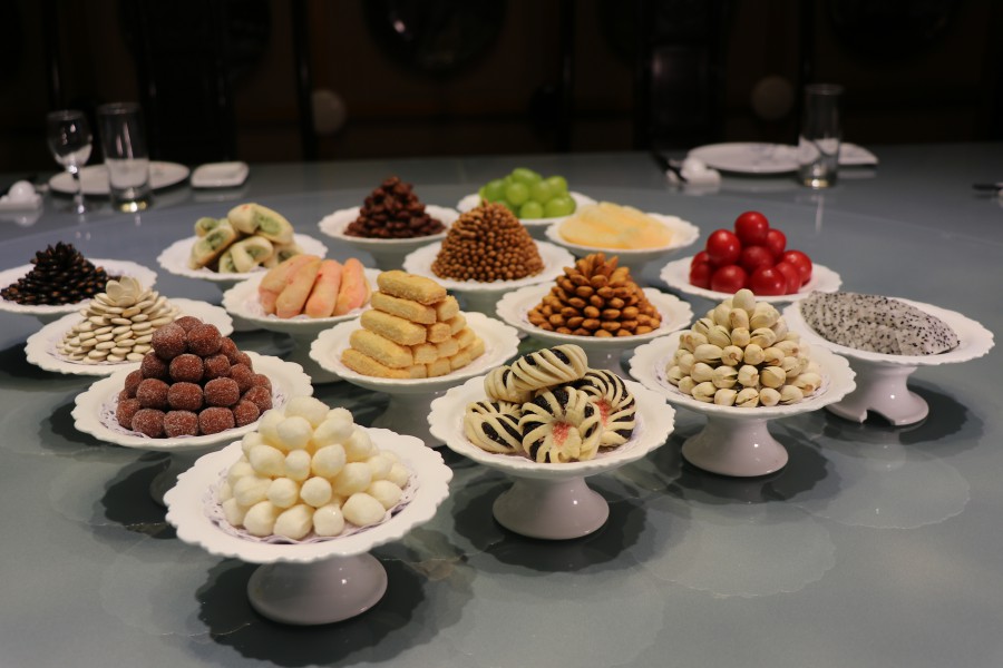 通讯员 王宁 摄四四席是山东省博山地区的传统饮食习俗.