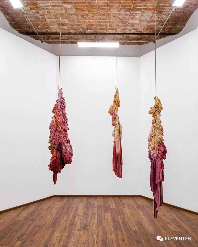 面料装置艺术家hannefriis探索材料与艺术之间的界限