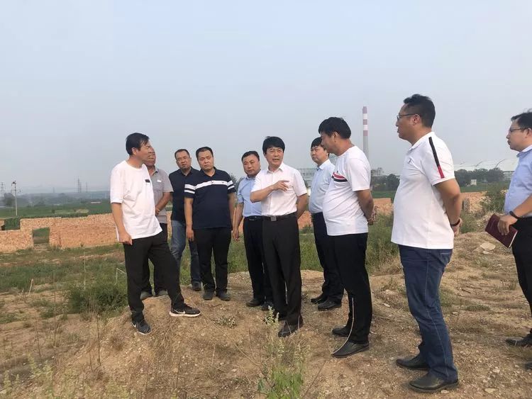 沙河:市长王文玉到新城镇调研指导项目建设工作