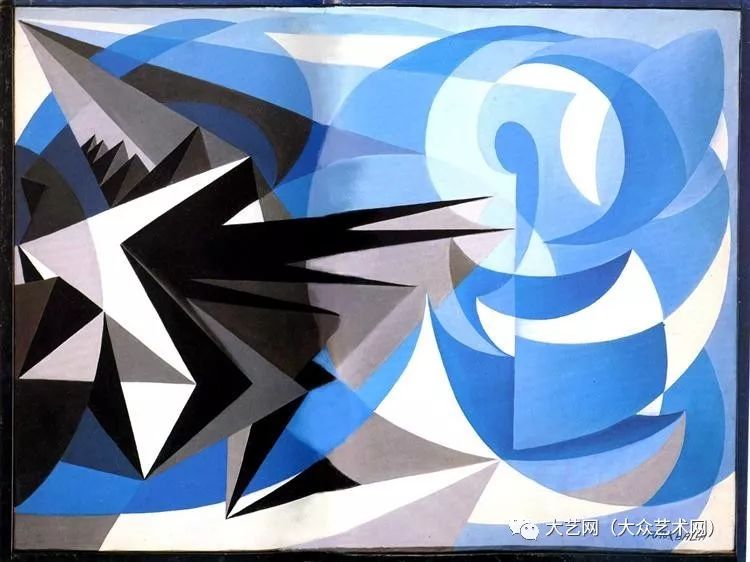意大利未来主义代表画家 giacomo balla 经典绘画作品_贾科莫