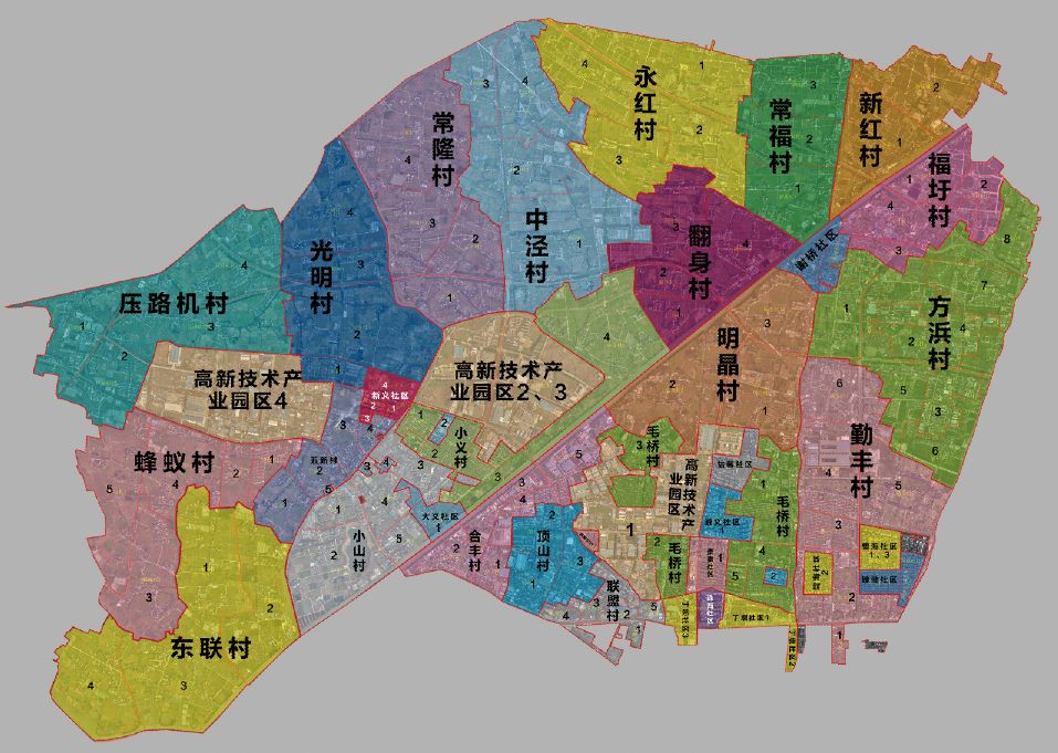 常熟乡镇街道地图全图图片