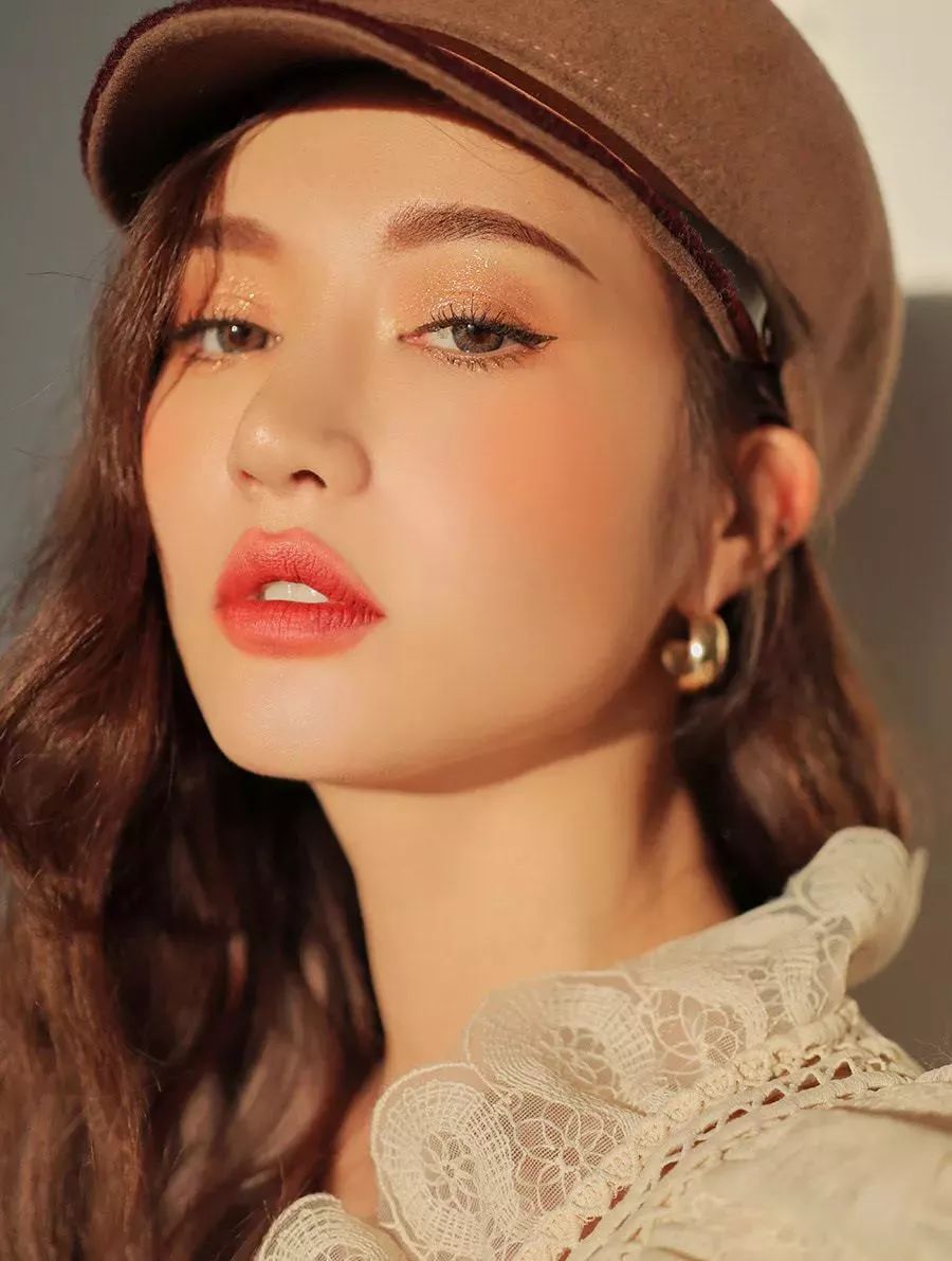 怎么能这么显白_橘色