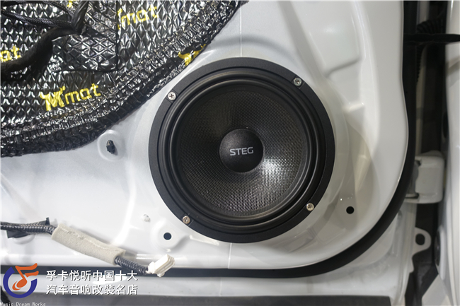 济南本田十代雅阁汽车音响改装史泰格原车位车载喇叭无损升级