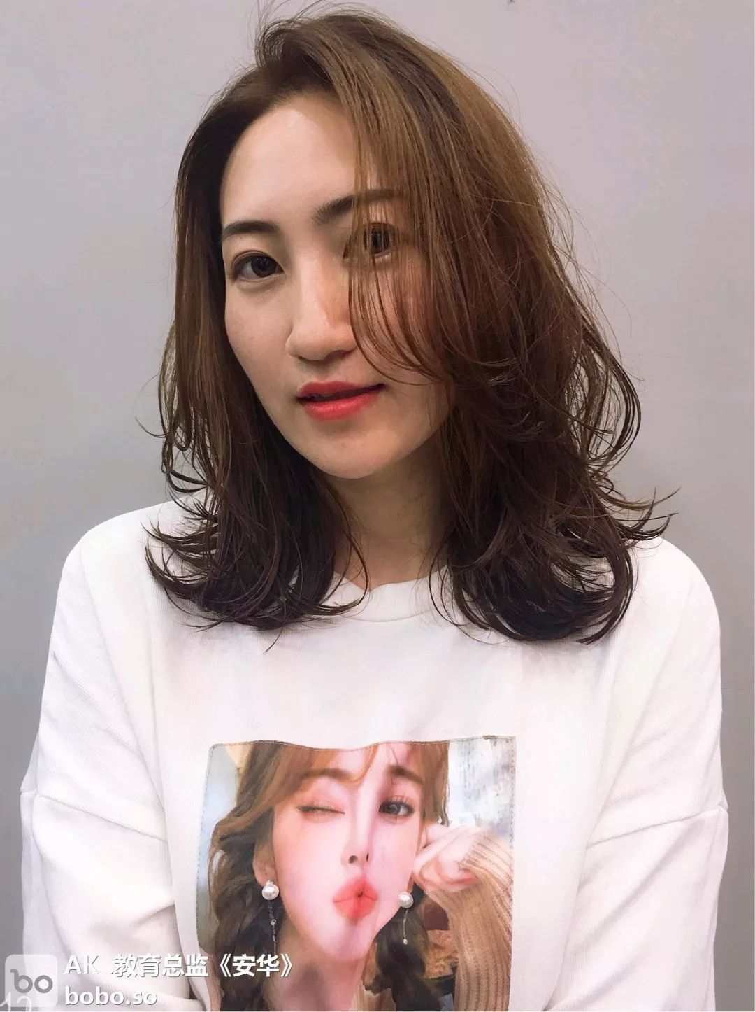 发型一个改变颜值一个跨越
