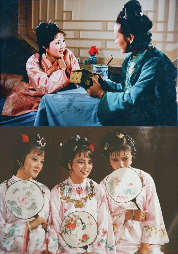 老照片87版红楼梦剧照永恒的经典