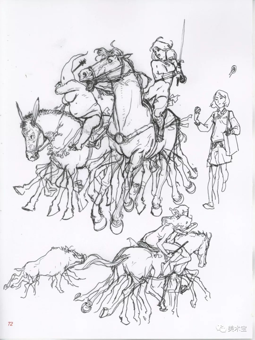 金政基我不只是人肉打印机看过这100张速写你就明白他为何这么说了