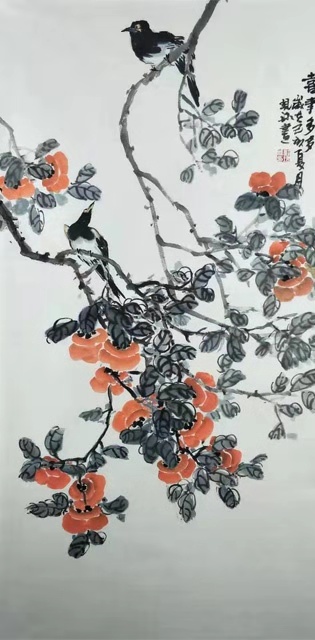 花鸟画家-刘现禄作品欣赏