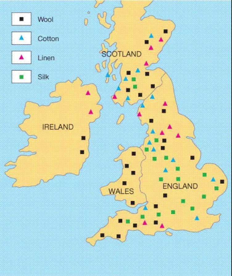 英国畜牧业分布图图片
