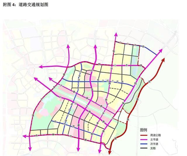 白云一线道路规划图图片