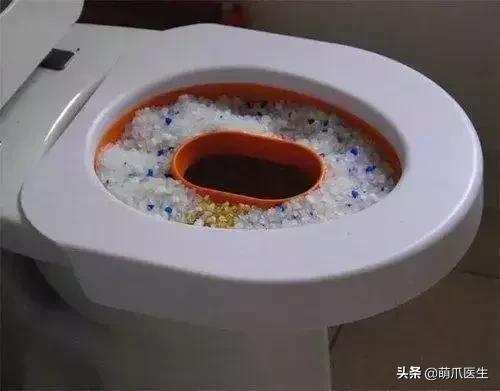 猫咪用马桶拉屎,掉下去了